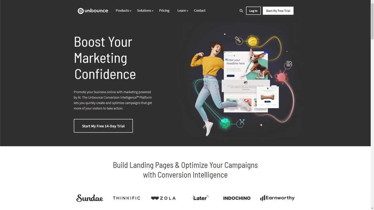 Unbounce - The Landing Page Builder